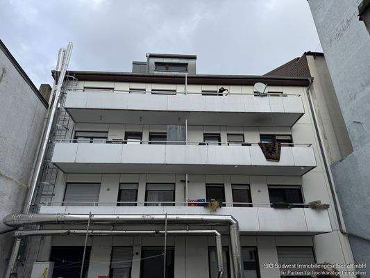 Gebäude Rückansicht 