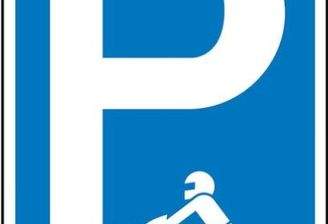 Motorrad Stellplatz