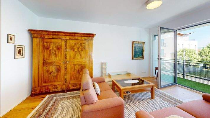 Zimmer mit Möbel