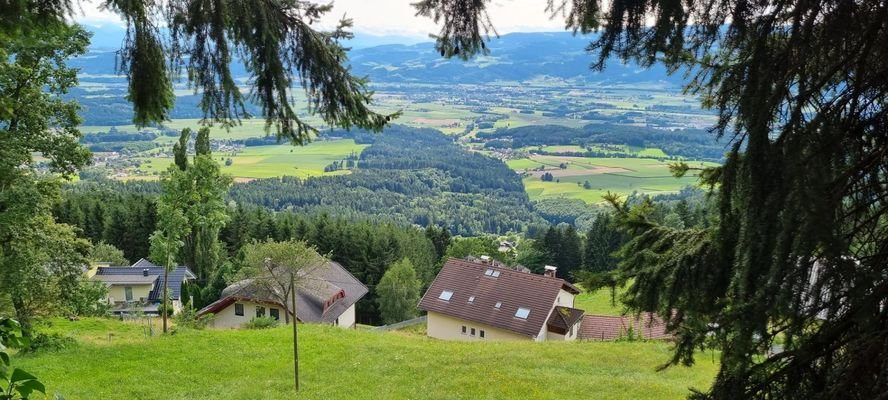 Wunderschöne Aussicht auf das Lavanttal