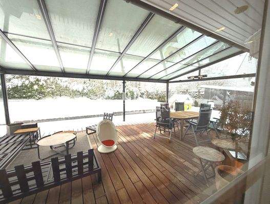 Herrliche Südterrasse