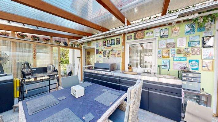 Außenküche (Wintergarten)