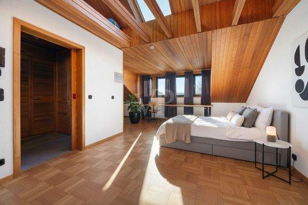 Schlafbereich DG. KI modifiziert