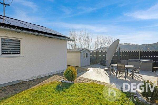 Außenbereich mit gro