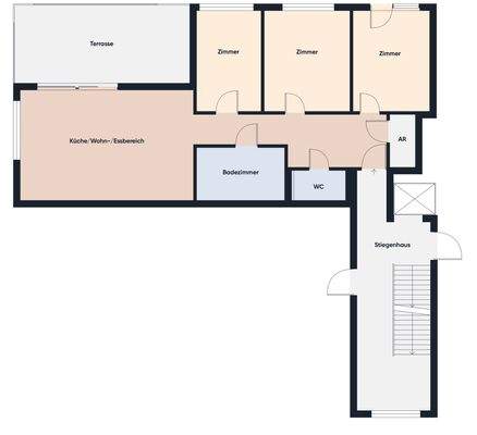 Grundriss ohne Maßstab 