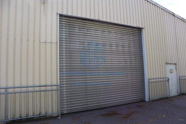 Toreinfahrt der Kalthalle 