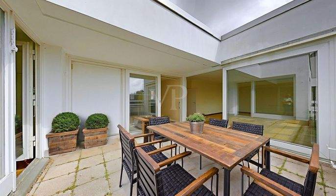 Terrasse visualisiert