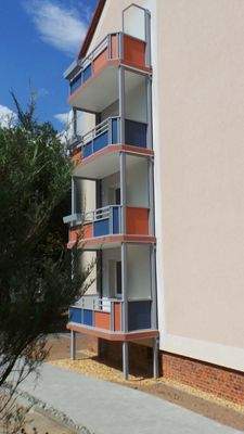 Wohnung an der Giebelseite des Wohnhauses ASR 57