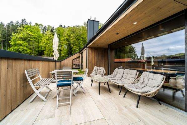 Terrasse Penthouse Top 4 Waging am See