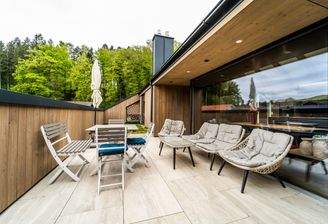 Terrasse Penthouse Top 4 Waging am See