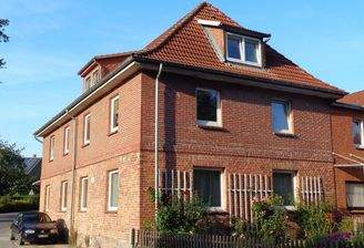 Gebäude von außen Whg im DG 