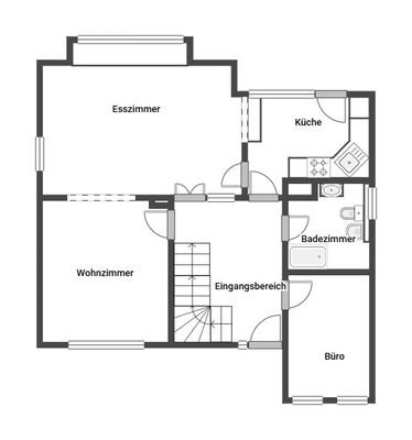 Grundriss Erdgeschoss
