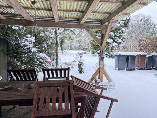 überdachte Terrasse