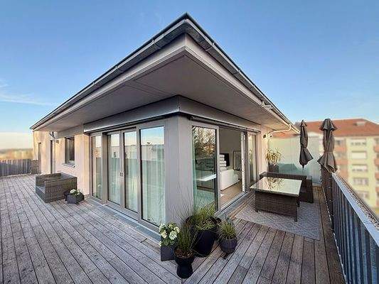 XL Sonnenterrasse mit Panoramablick