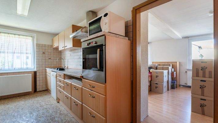 Küche im Erdgeschoss