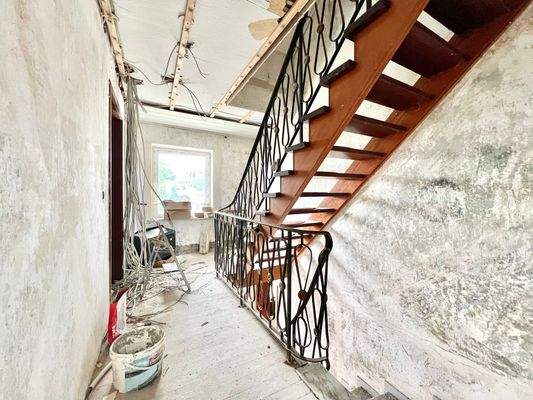 Zugang zum Dachgeschoss