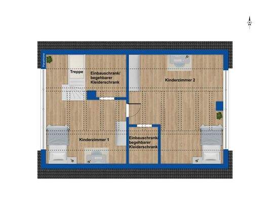 Grundriss Dachgeschoss