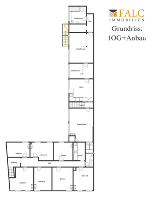 Grundriss 1OG+Anbau