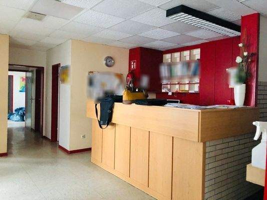 Empfangsbereich Praxis