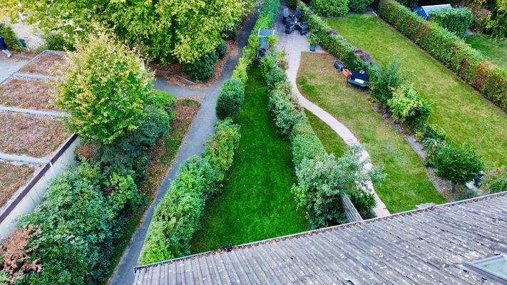 Sicht vom Balkon aus