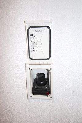 wandintegrierte Staubsaugeranlage