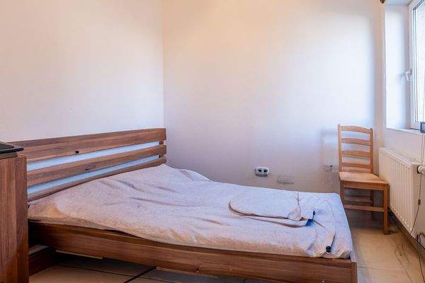 Schlafzimmer in der Remise