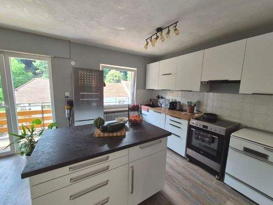 offenen Küche mit EBK