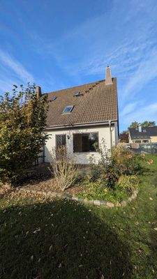 Terrassenblick vom Garten