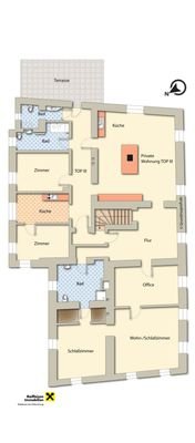 Grundrissplan Obergeschoss