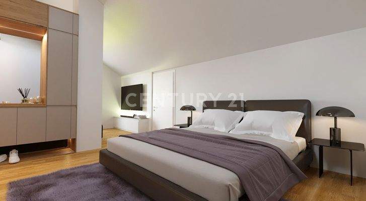 Schlafzimmer im Dachgeschoss