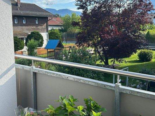 Blick vom Südwestbalkon