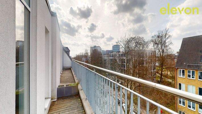 Dachterrasse (untere Etage)