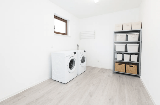 Waschküche Keller Einrichtungsbeispiel