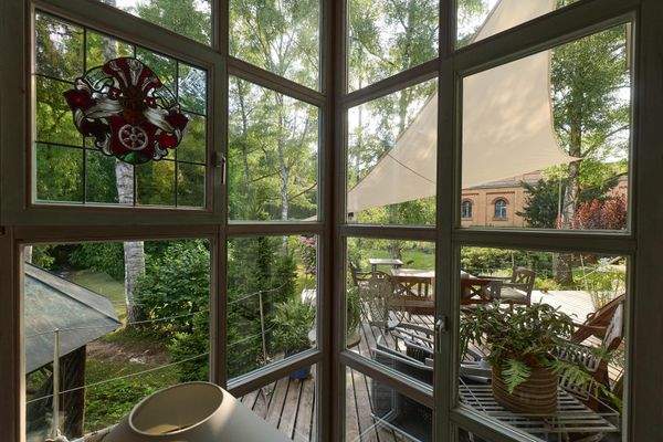 EG Blick aus Arbeitszimmer