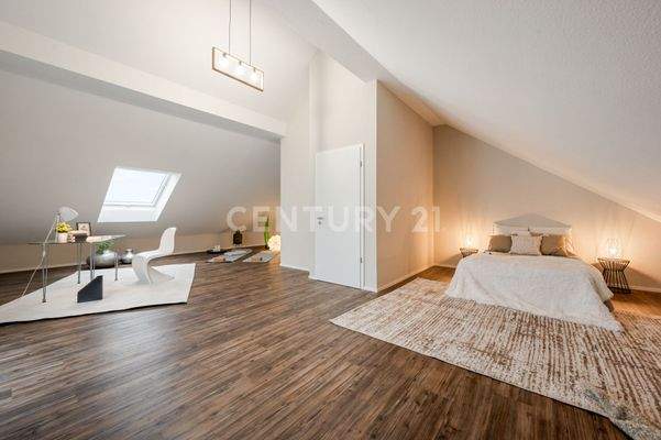 Ausgebautes Dachgeschoss