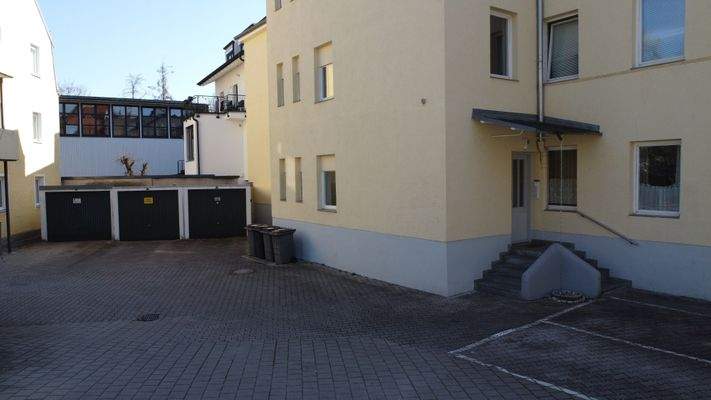 eine Einzelgarage gehört dazu