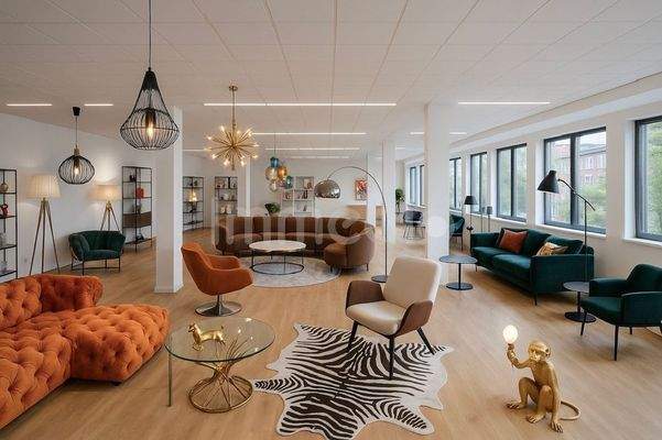 Raum mit Beispielausstattung