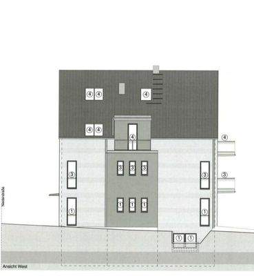 Niederstr. Ansicht West