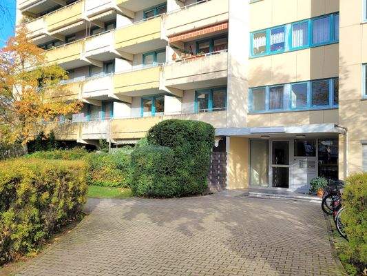 „Herzlich Willkommen“ – der Eingangsbereich des Hauses