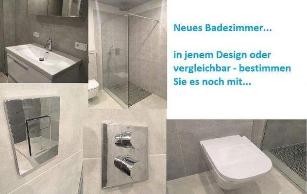 Badezimmer kommt neu - bestimmen Sie noch mit