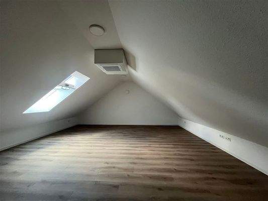 Zimmer Dachgeschoss, Belüftung + Klimatisierung