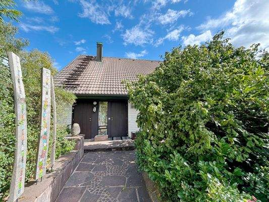 Hochwertige Außenanlage