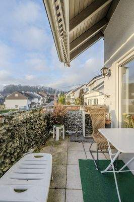 Balkon mit Blick zum Lemberg