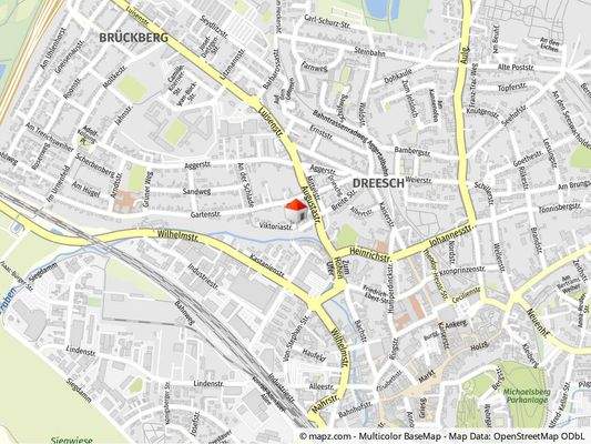 Geolyzer Kartenausschnitt