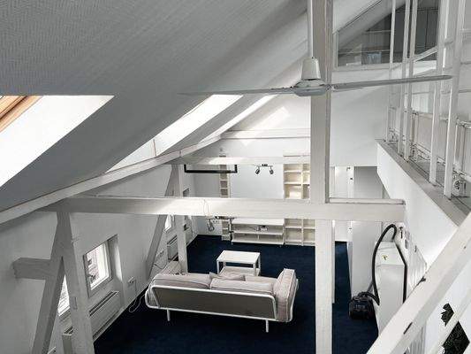 Blick von der Galerie