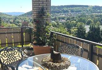 Balkon mit herrlichem Blick