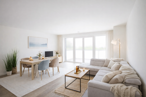 Wohnzimmer visualisiert