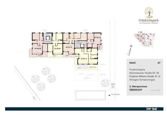 Übersicht 3. Obergeschoss