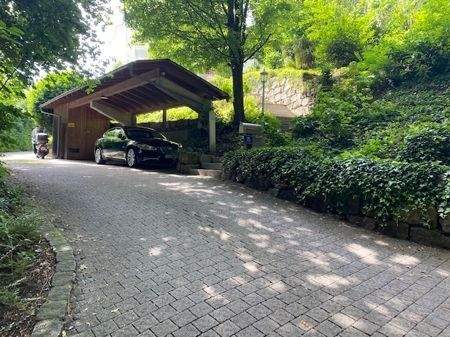 2er Carport mit Fahrradschopf