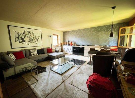 Wohnzimmer - (KI generiert)